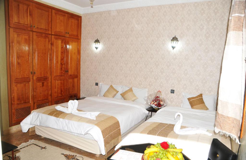 Трехместный (Трехместный номер с собственной ванной комнатой), Riad Mhidou