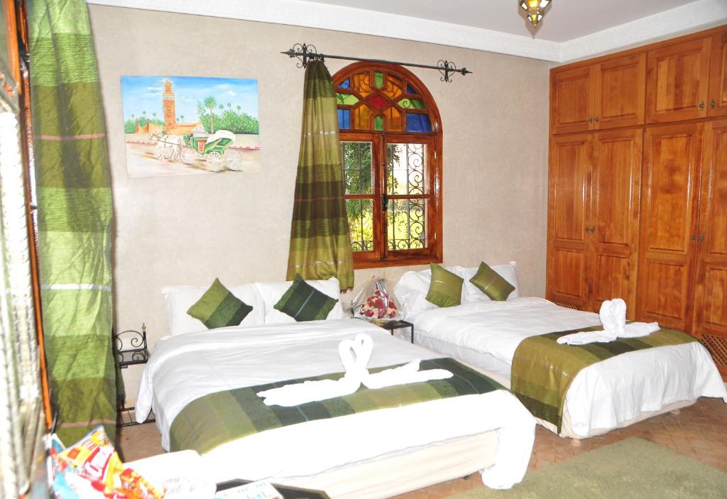 Трехместный (Трехместный номер с собственной ванной комнатой), Riad Mhidou