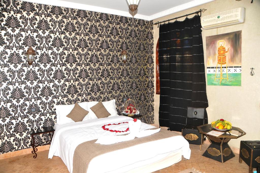 Двухместный (Двухместный номер с 1 кроватью и собственной ванной комнатой), Riad Mhidou