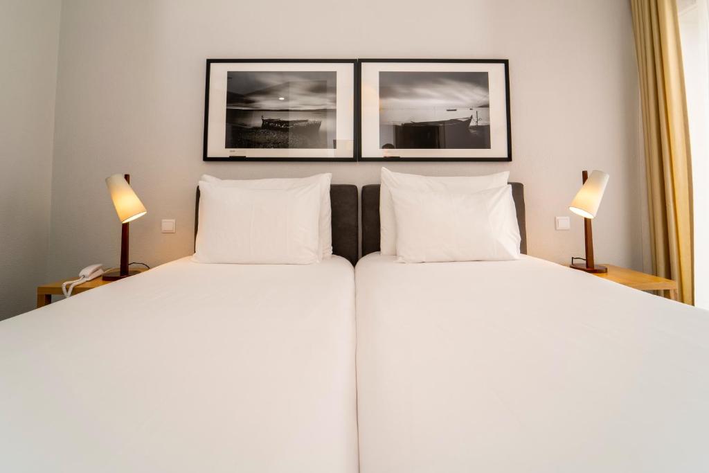 Двухместный (Улучшенный двухместный номер с 2 отдельными кроватями) отеля Agua d'Alma Hotel, Фош-ду-Арелью