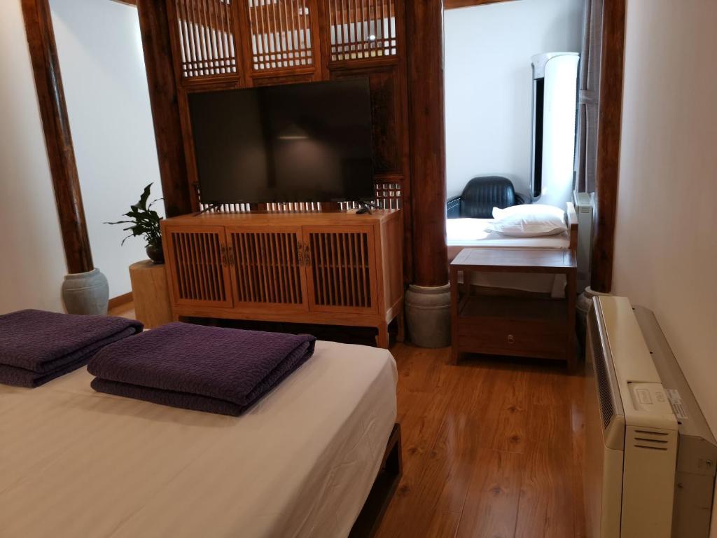 Семейный (Семейный номер Делюкс), Beijing Downtown Backpackers Accommodation