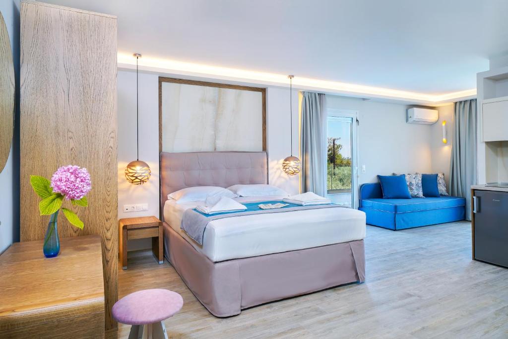 Апартаменты (Апартаменты Делюкс) апарт-отеля Iliomagic Luxury Suites Thassos, Тасос