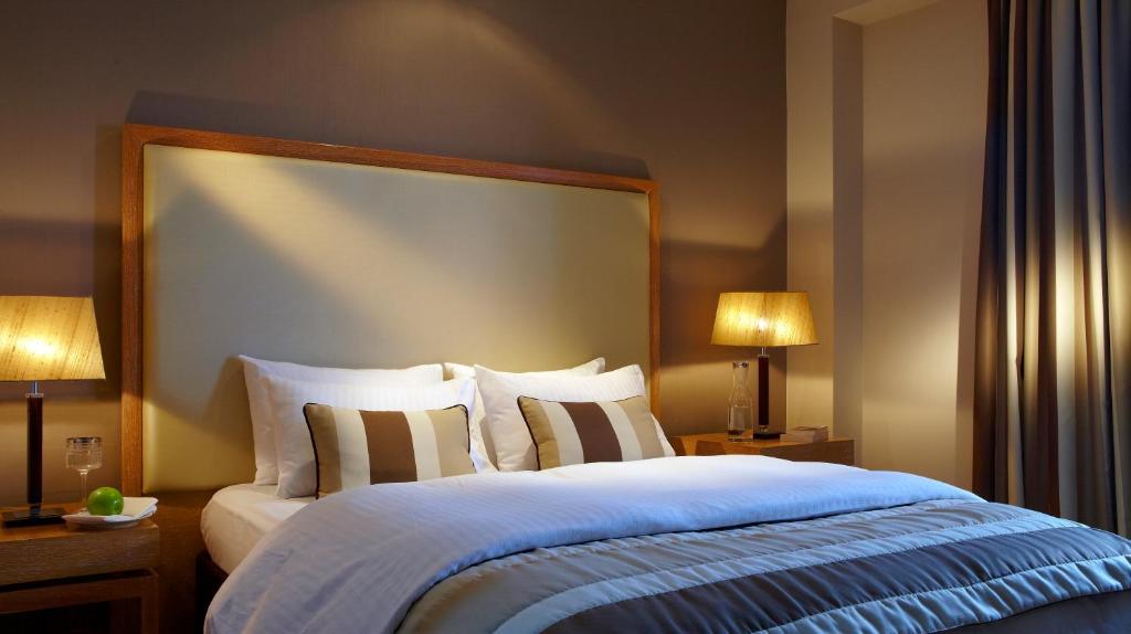 Двухместный (Стандартный двухместный номер с 1 кроватью и видом на сад) отеля Limneon Resort & Spa, Кастория