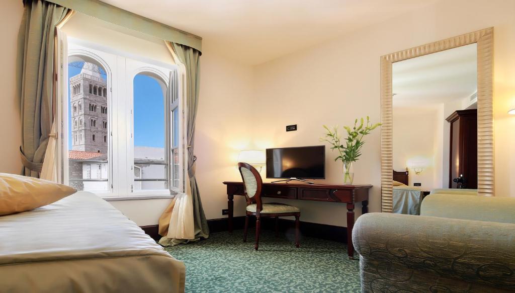 Двухместный (Стандартный двухместный номер с 1 кроватью или 2 отдельными кроватями) отеля Arbiana Heritage Hotel, Раб