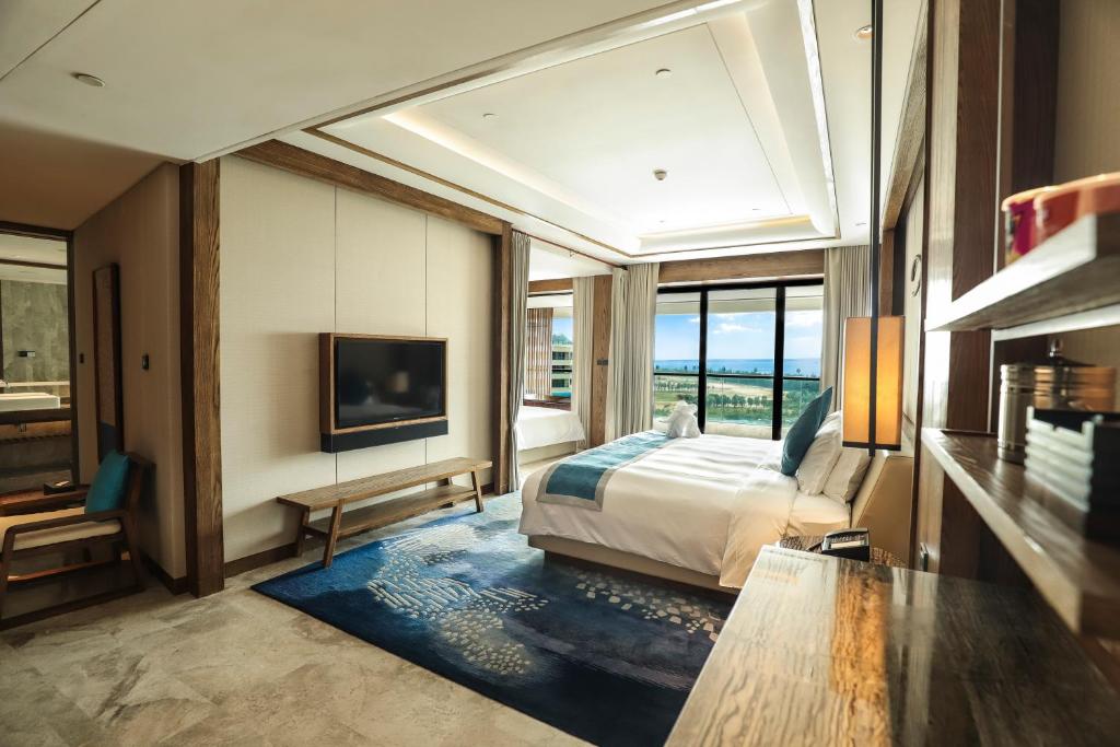 Сьюит (Семейный люкс с 1 спальней и видом на океан), InterContinental Sanya Haitang Bay Resort - Villa