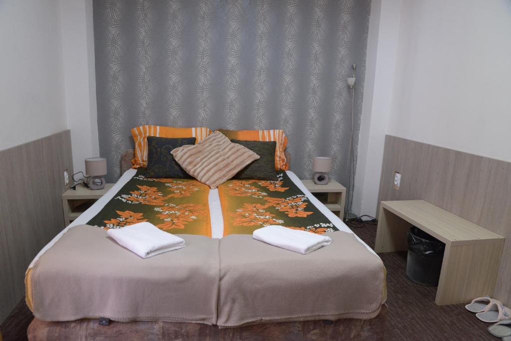 Двухместный (Двухместный номер с 1 кроватью и собственной ванной комнатой) отеля Guest House GOLDEN COIN, Ниш