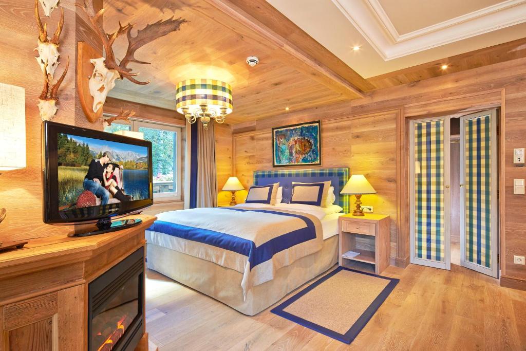 Двухместный (Двухместный номер Karwendel de Luxe с 1 кроватью) отеля Astoria Resort, Зефельд-ин-Тироль