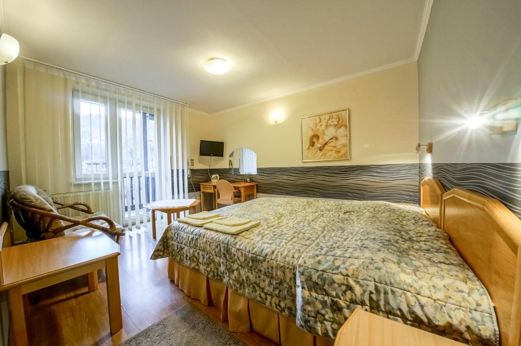 Двухместный (Двухместный номер с 1 кроватью или 2 отдельными кроватями) отеля Hotel Wysoka, Крыница