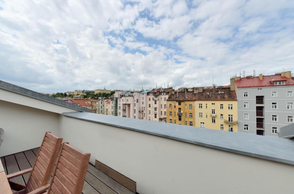 Апартаменты (Апартаменты в пентхаусе с 2 спальнями), Апарт-отель Downtown Suites Prague