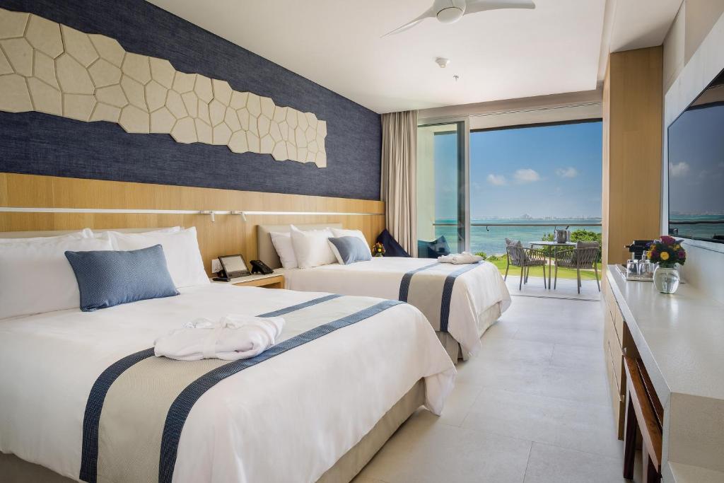 Двухместный (Номер, определяемый при заезде (трехместный)) курортного отеля Sunscape Star Cancun, Канкун
