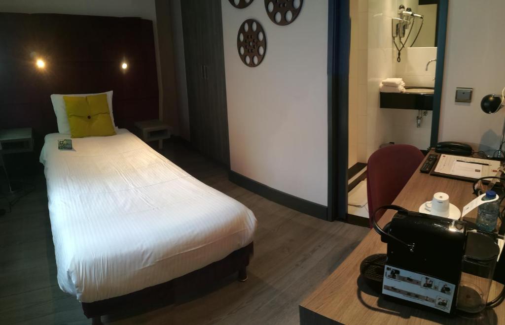 Одноместный (Стандартный одноместный номер) отеля Marivaux Hotel, Брюссель