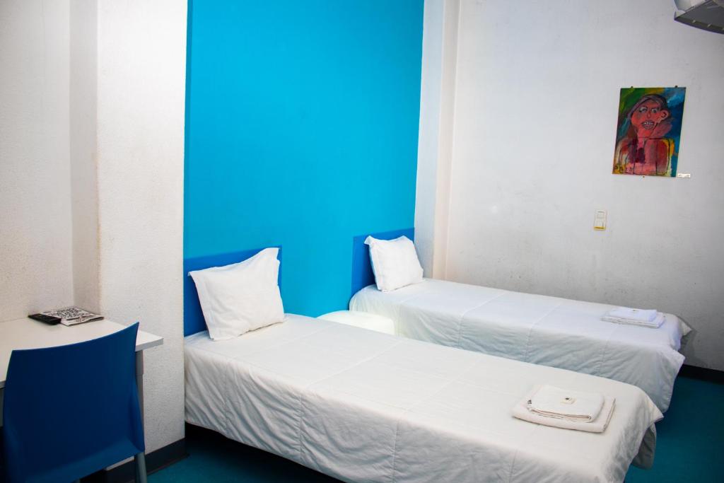 Двухместный (Двухместный номер с 2 отдельными кроватями - Подходит для гостей с ограниченными физическими возможностями) хостела HI Hostel Lisboa - Pousada de Juventude, Лиссабон