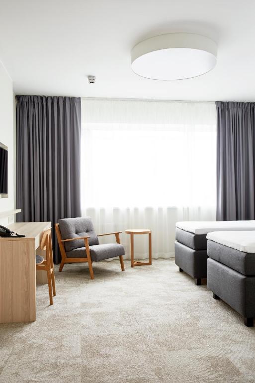 Двухместный (Улучшенный двухместный номер с 1 кроватью и доступом в спа-центр) отеля Tallink Spa & Conference Hotel, Таллин