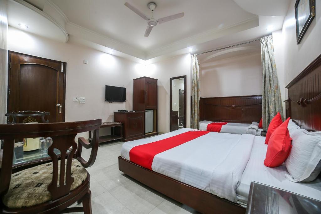 Трехместный (Трехместный номер Делюкс), OYO 29546 Paharganj