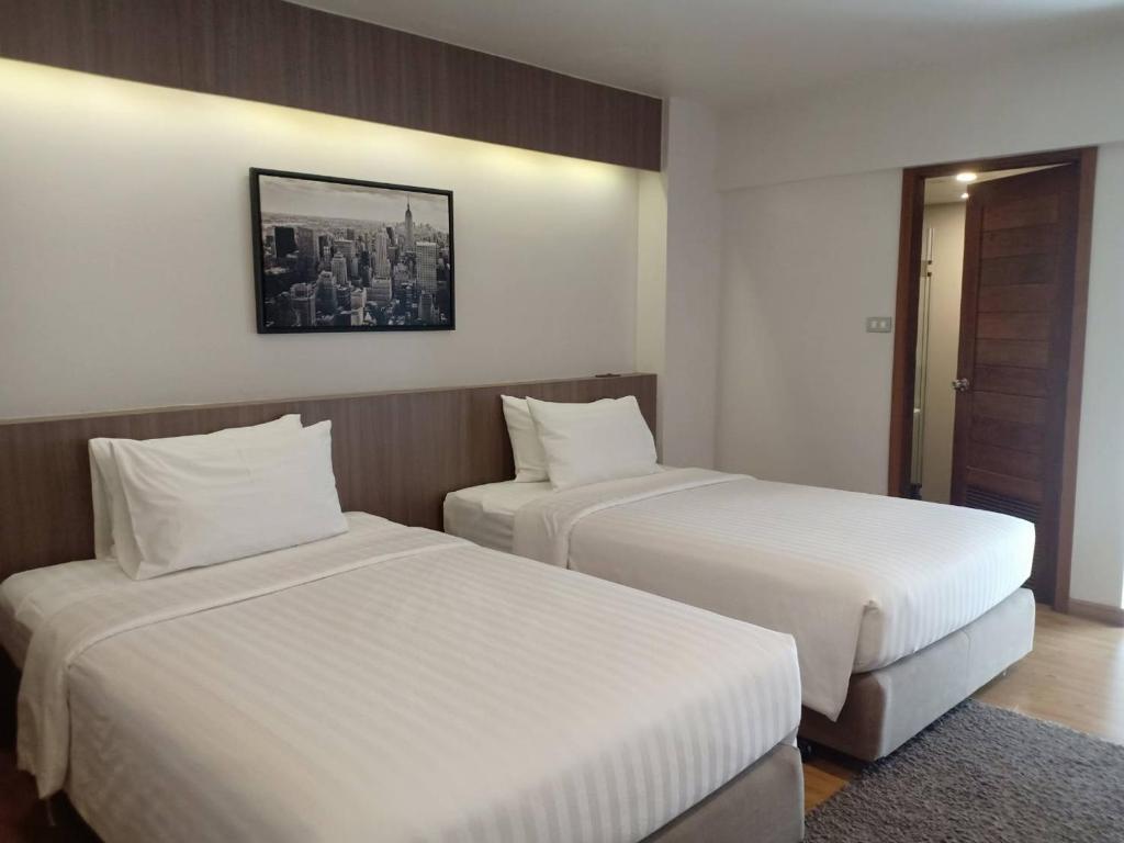 Двухместный (Стандартный двухместный номер с 1 кроватью или 2 отдельными кроватями) отеля TK Palace Hotel & Convention, Бангкок