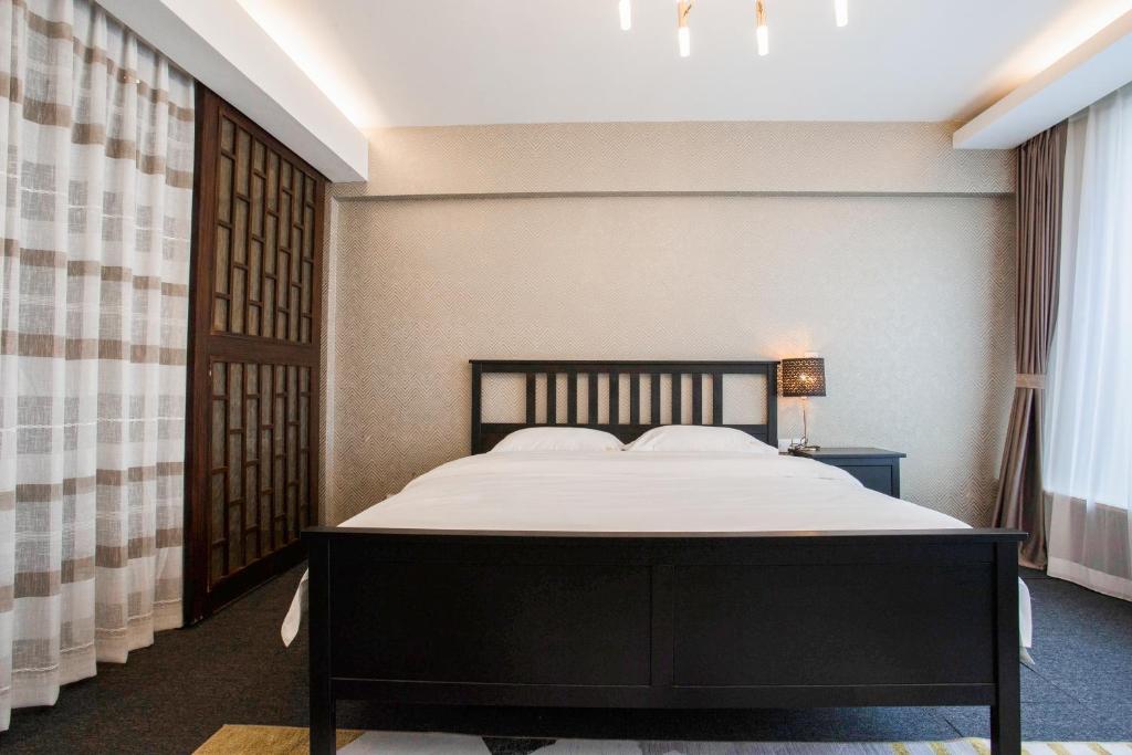 Двухместный (Двухместный номер Делюкс с 1 кроватью), Beijing Shimao Tianjie Hotel Apartment