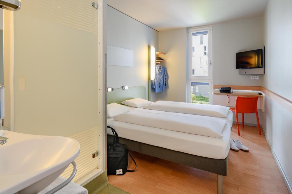 Двухместный (Двухместный номер с 2 отдельными кроватями) отеля ibis budget Muenchen City Olympiapark, Мюнхен