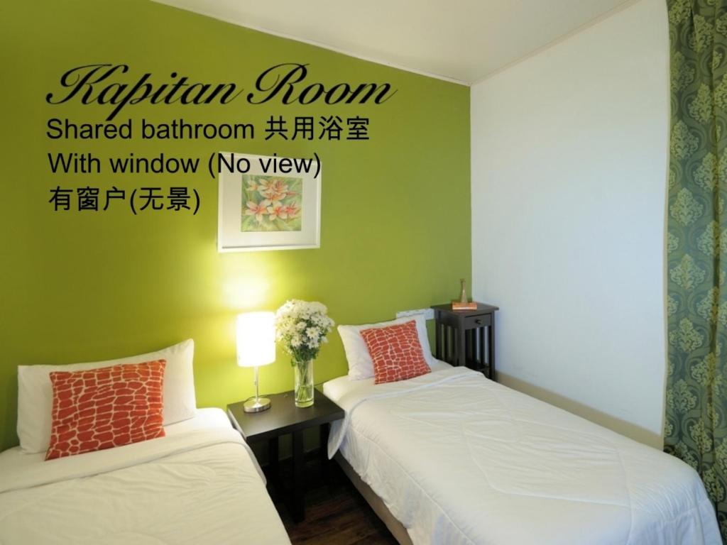 Двухместный (Kapitan Room) гостевого дома Carnarvon House, Джорджтаун