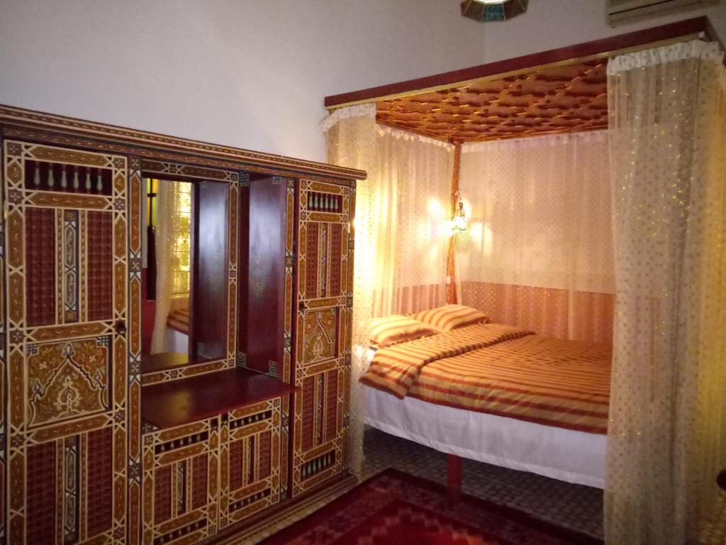 Двухместный (Улучшенный двухместный номер с 1 кроватью) отеля Riad Ifoulki, Марракеш