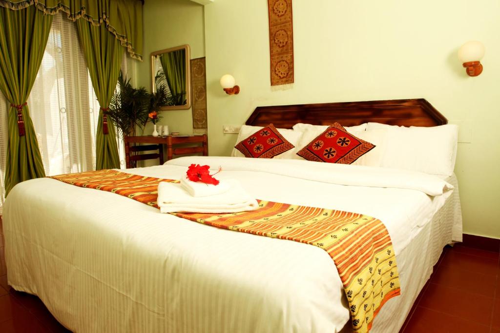 Двухместный (Стандартный двухместный номер с 1 кроватью и видом на море) курортного отеля Soma Palmshore, Ковалам