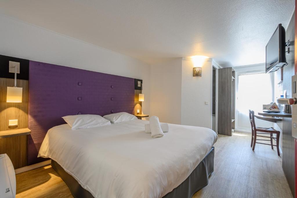 Двухместный (Стандартный двухместный номер с 1 кроватью) отеля Brit Hotel Reims La Neuvilette, Реймс