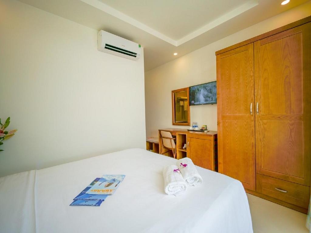 Двухместный (Номер Делюкс с кроватью размера «queen-size») отеля Homestead Seaview Phú Quốc Hotel, Дуонг-Донг