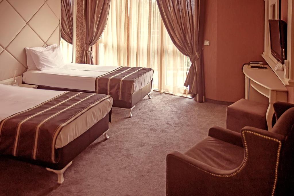 Двухместный (Стандартный двухместный номер с 1 кроватью или 2 отдельными кроватями) отеля Park Hotel Plovdiv, Пловдив