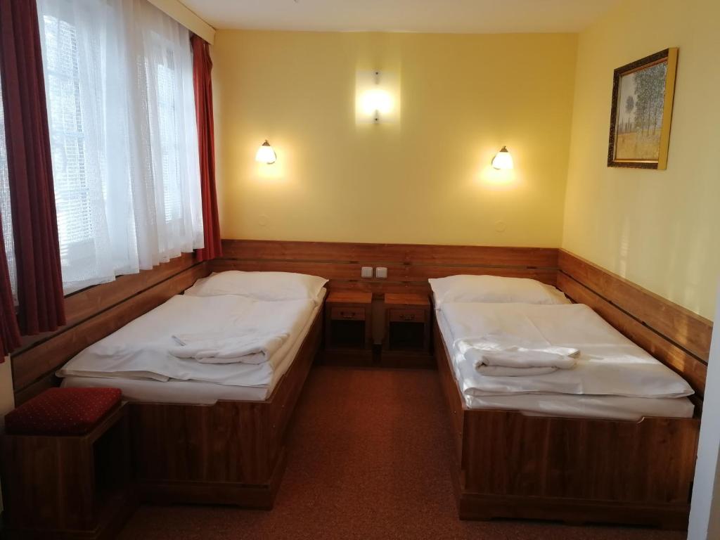 Двухместный (Двухместный номер с 1 кроватью или 2 отдельными кроватями и дополнительной кроватью) отеля Tálský mlýn, Ждяр-над-Сазавоу
