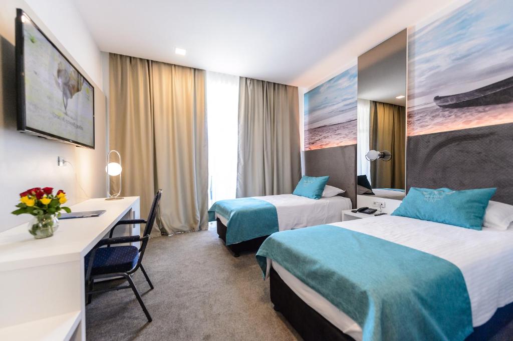 Двухместный (Двухместный номер с 1 кроватью или 2 отдельными кроватями) отеля Mirage Medspa Hotel, Эфорие-Норд