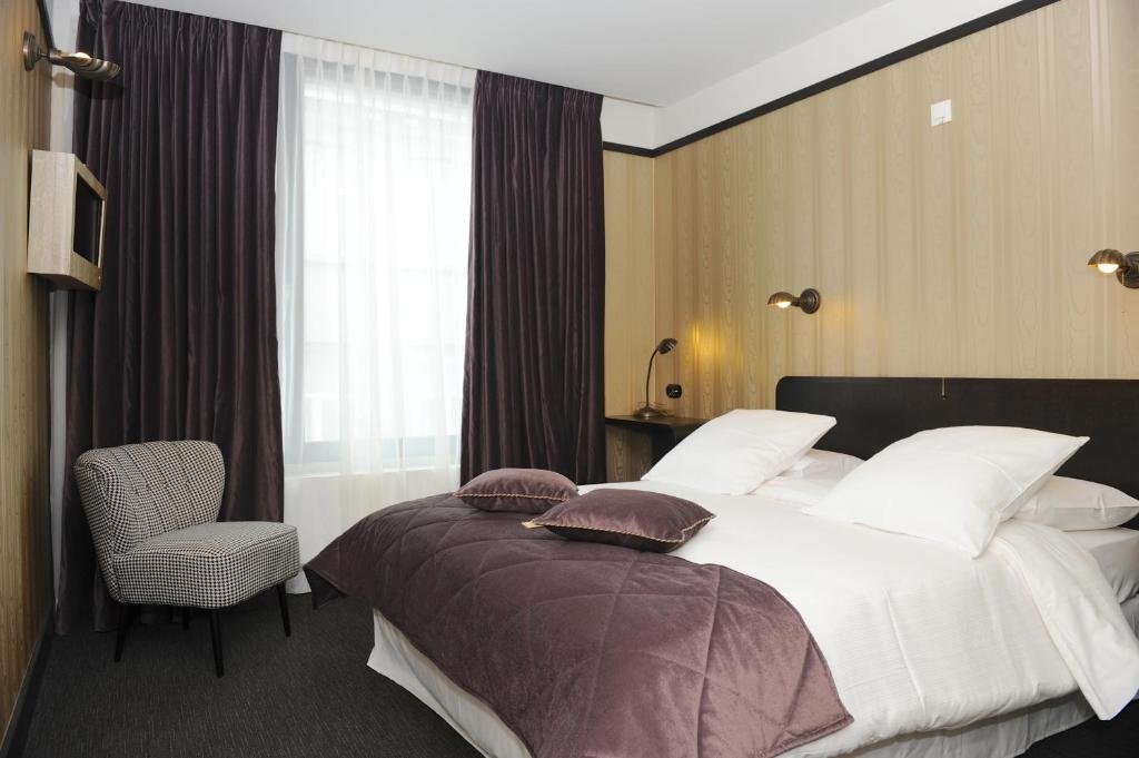 Двухместный (Двухместный номер бизнес-класса с 1 кроватью) отеля Hotel Le Berger, Брюссель