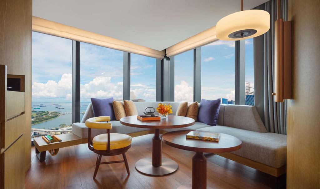 Сьюит (Люкс-студио Andaz с кроватью размера «king-size»), Andaz Singapore – A Concept by Hyatt