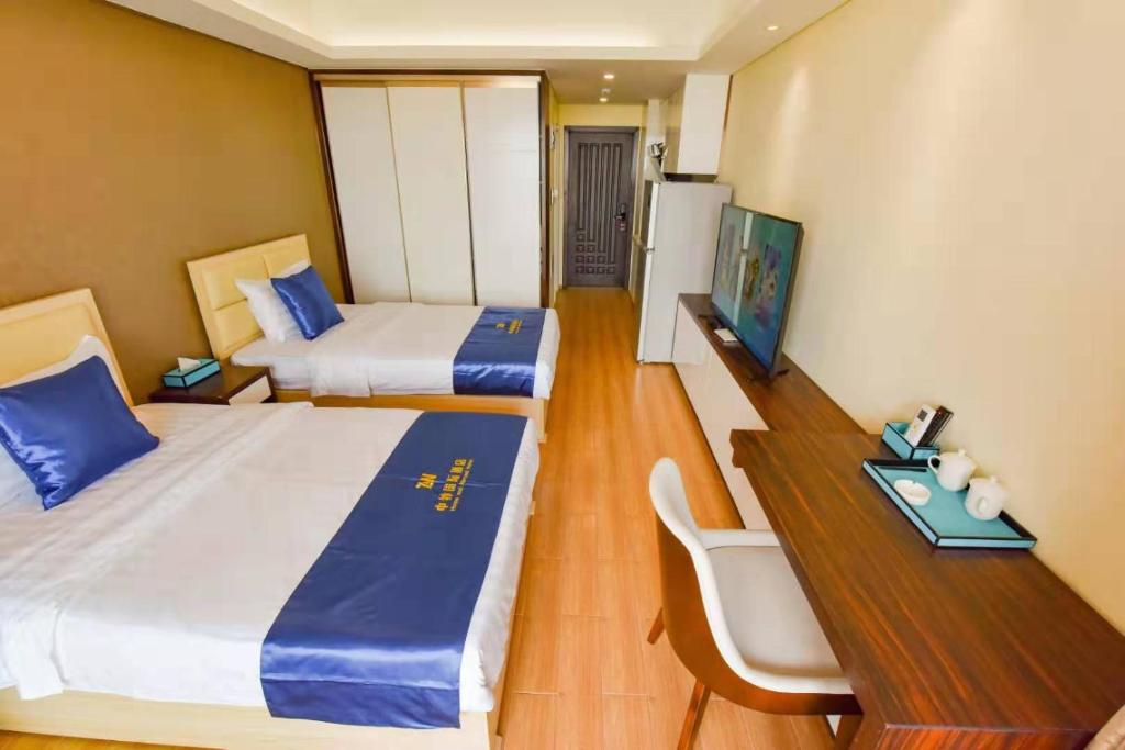 Двухместный (Двухместный номер с 2 отдельными кроватями и ванной комнатой) отеля China International Hotel, Пномпень