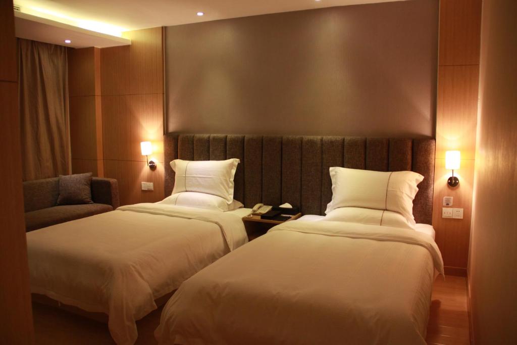 Двухместный (Zero Pressure - Двухместный номер с 2 отдельными кроватями) отеля Starway Tianlin Hotel, Шанхай