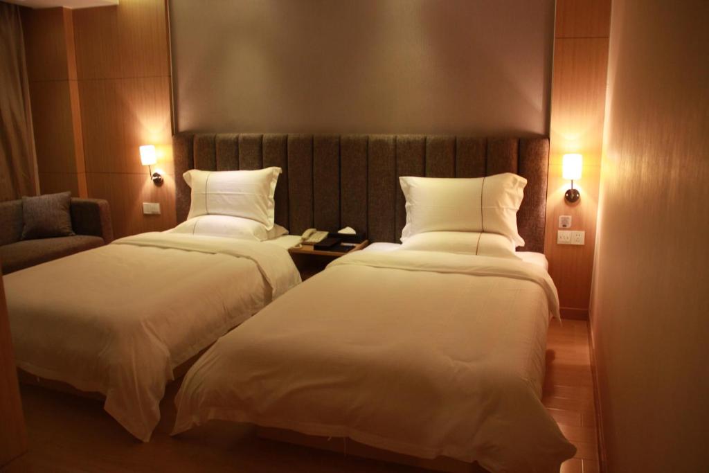 Двухместный (Ограниченное по времени предложение - Zero Pressure - Двухместный номер с 2 отдельными кроватями) отеля Starway Tianlin Hotel, Шанхай