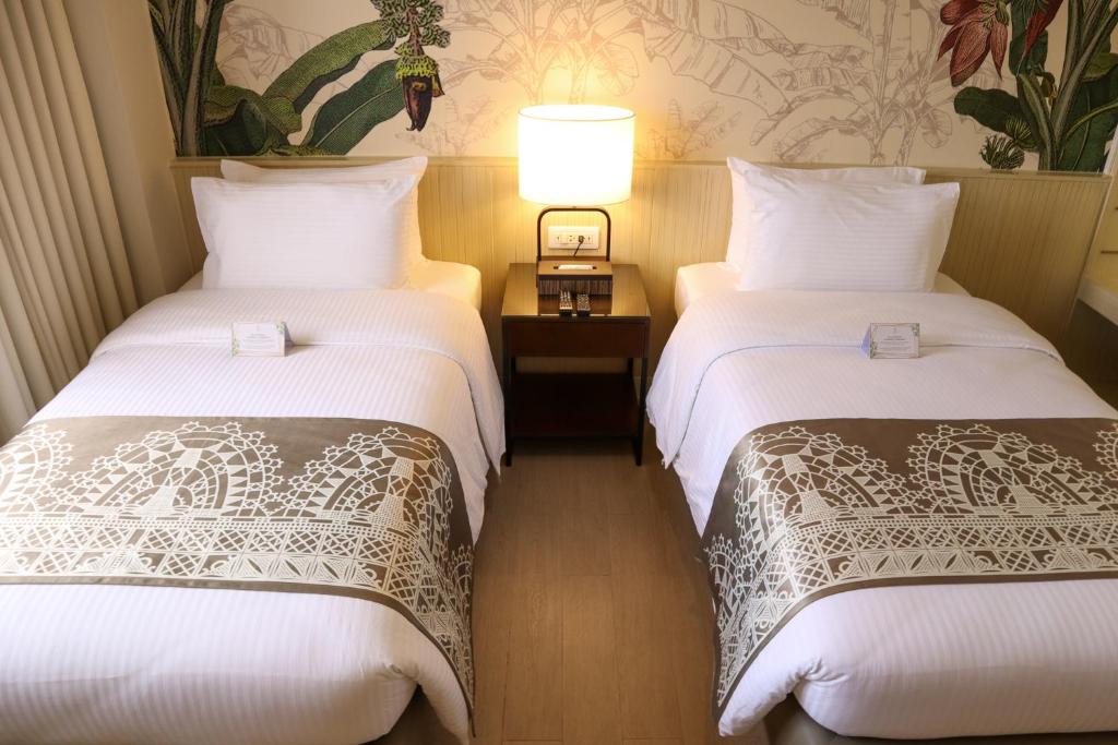 Двухместный (Двухместный номер с 2 отдельными кроватями) отеля Mella Hotel, Манила
