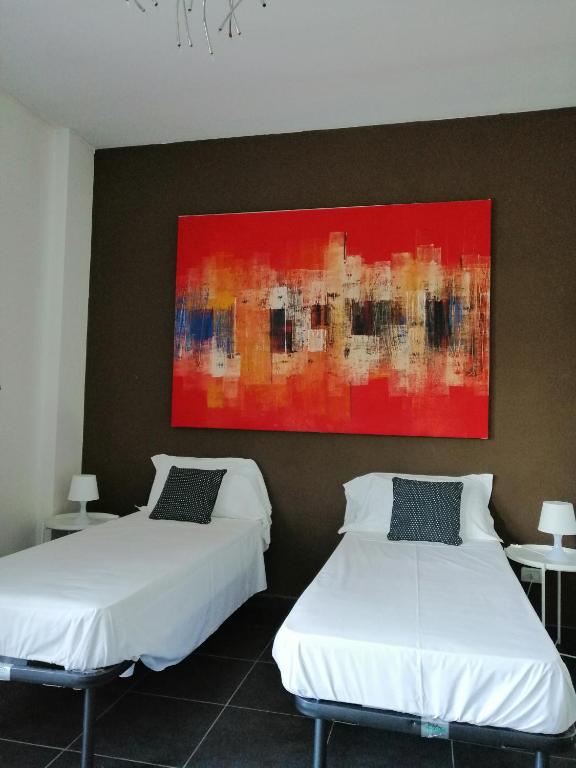 Двухместный (Большой двухместный номер с 1 кроватью или 2 отдельными кроватями) отеля B&b My Bergamo, Бергамо
