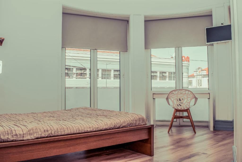 Двухместный (Двухместный номер Делюкс с 1 кроватью и балконом) гостевого дома Guest House Infante Dom Henrique, Коимбра