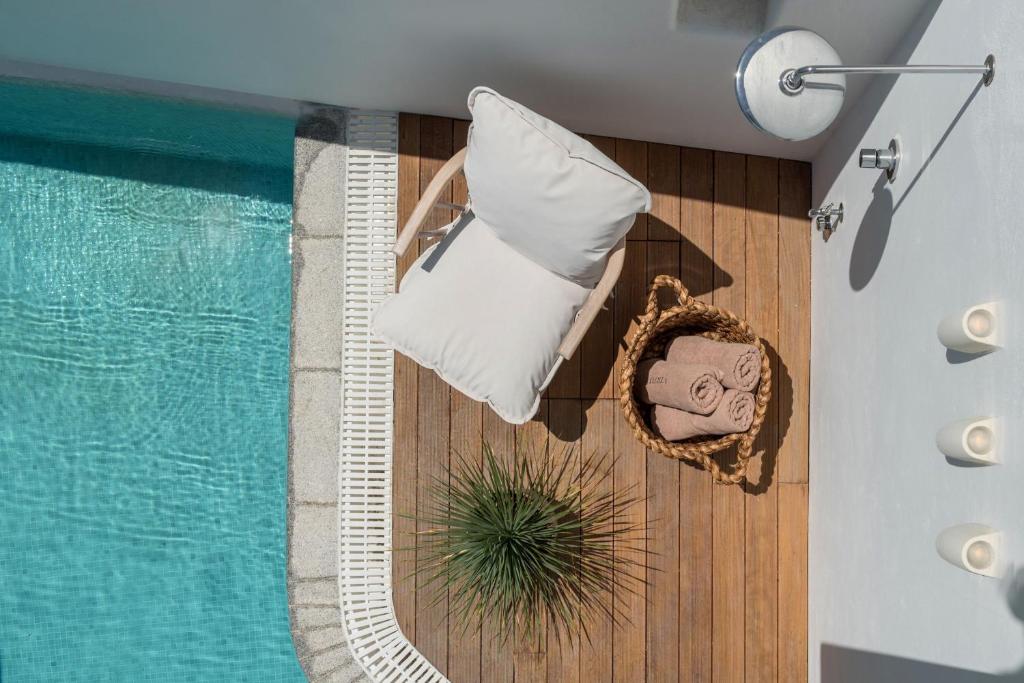 Вилла (Вилла с собственным бассейном) отеля Virtu Suites, Агиос-Прокопиос