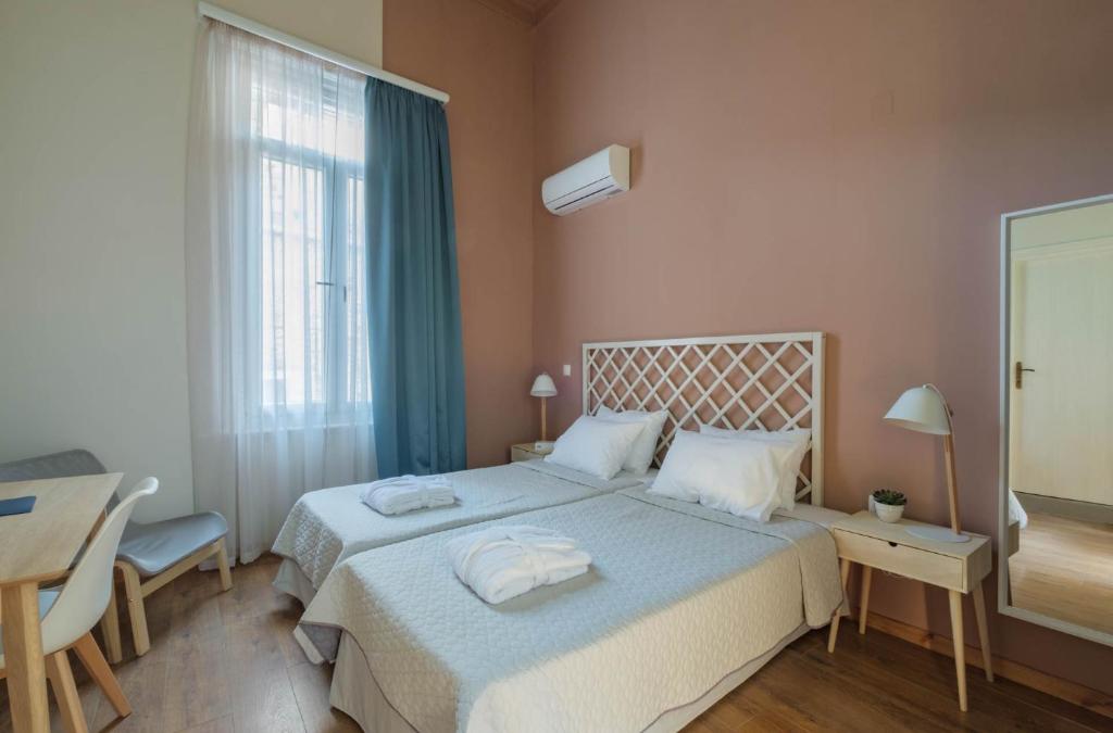 Двухместный (Стандартный двухместный номер с 1 кроватью) отеля Agora Residence, Хиос