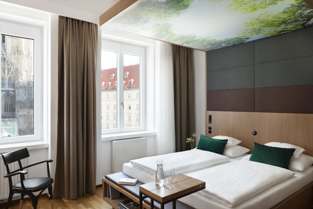 Двухместный (Двухместный номер с 1 кроватью и видом на собор), Hotel Am Stephansplatz