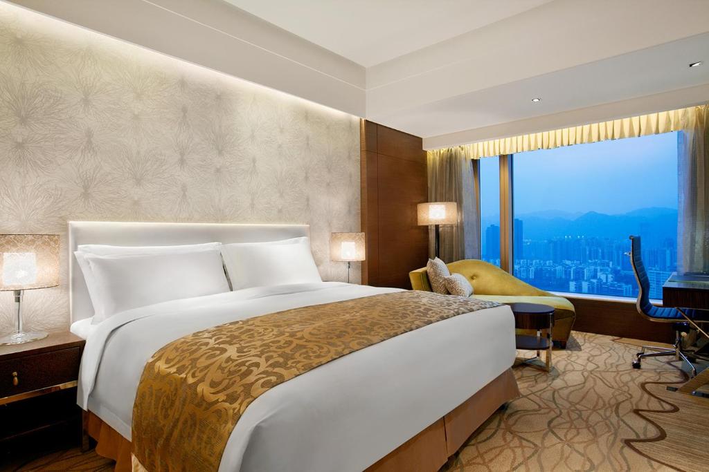 Двухместный (Двухместный номер Делюкс с 1 кроватью) отеля Kempinski Hotel Chongqing, Чунцин