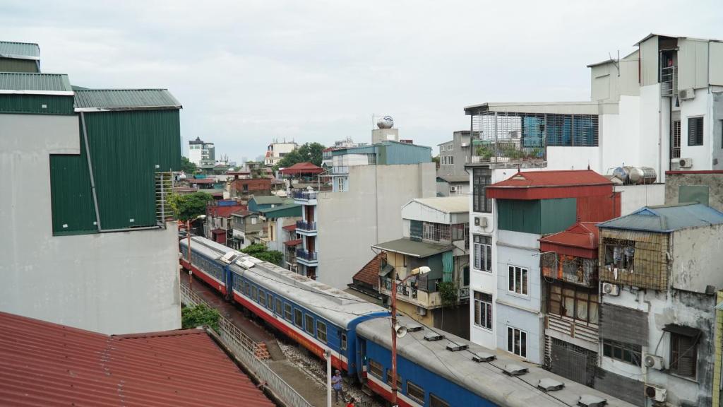 Двухместный (Двухместный номер с 1 кроватью и патио), Hanoi La Cascada House & Travel