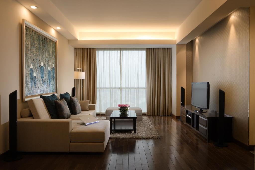 Апартаменты (Апартаменты Делюкс с 2 спальнями), Fraser Suites Hanoi