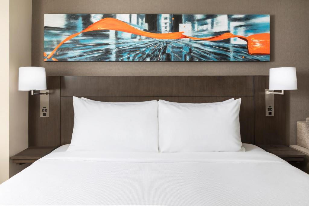Двухместный (Номер Делюкс с кроватью размера «king-size») отеля Hyatt Place New York City/Times Square, Нью-Йорк