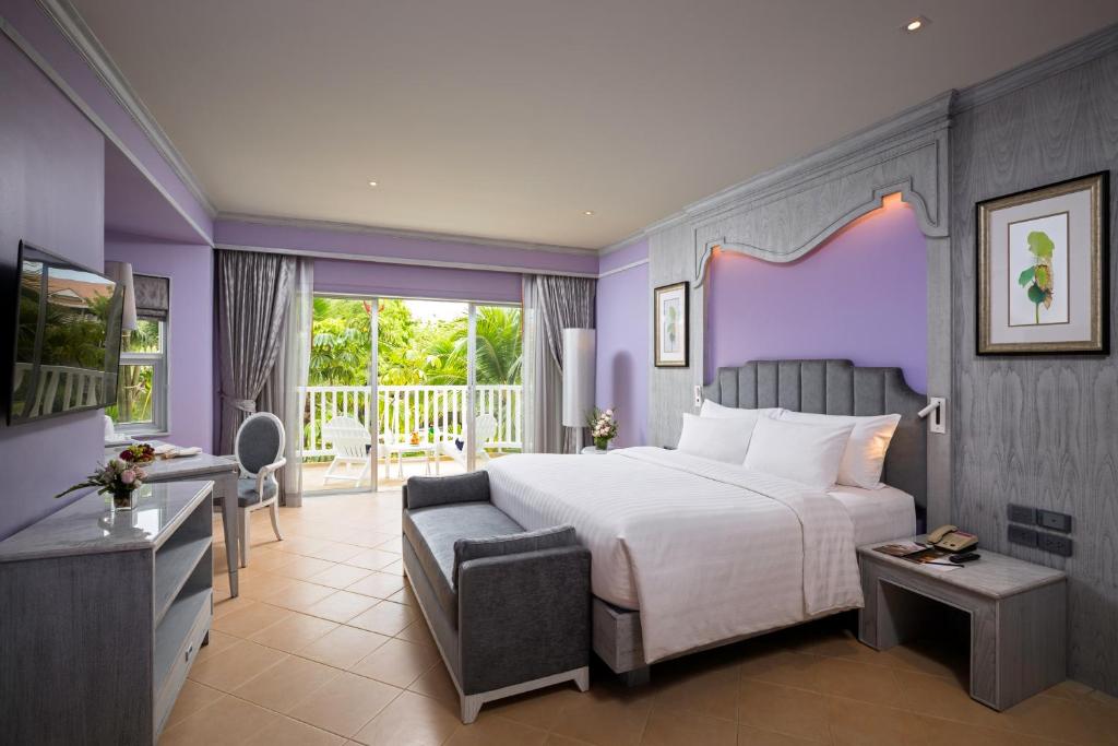 Двухместный (Улучшенный двухместный номер «Гранд» с 1 кроватью или 2 отдельными кроватями) курортного отеля Aonang Villa Resort, Краби