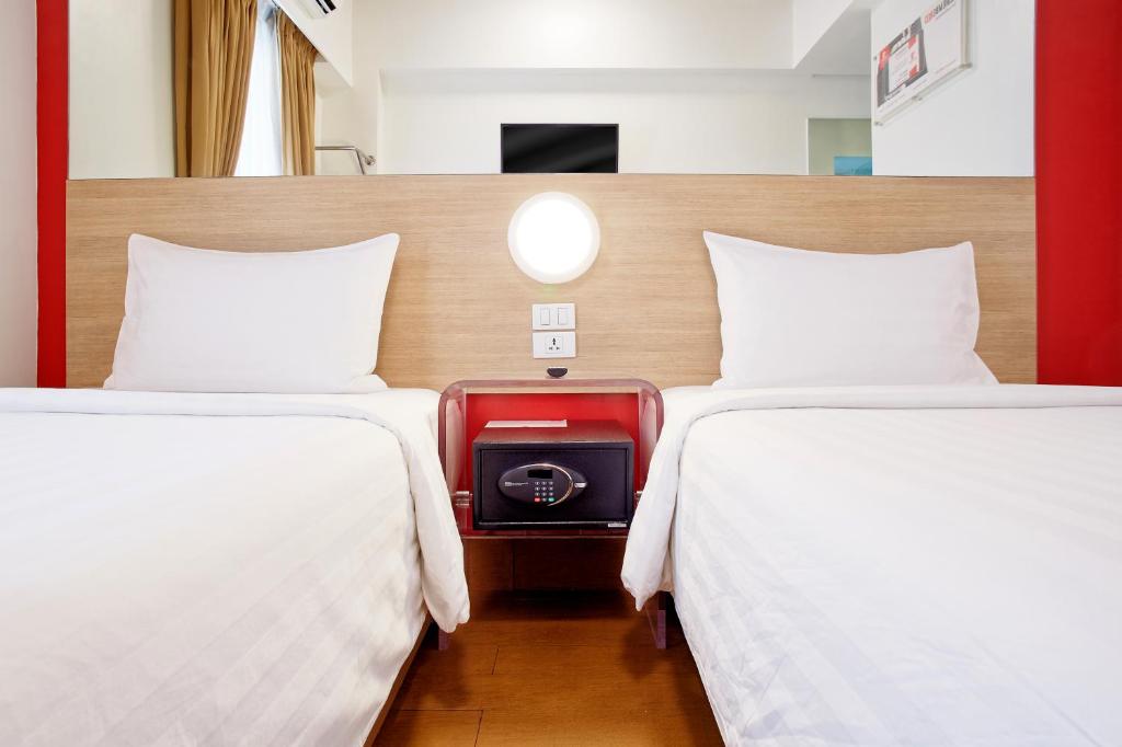 Двухместный (Двухместный номер с 2 отдельными кроватями) отеля Red Planet Davao, Давао