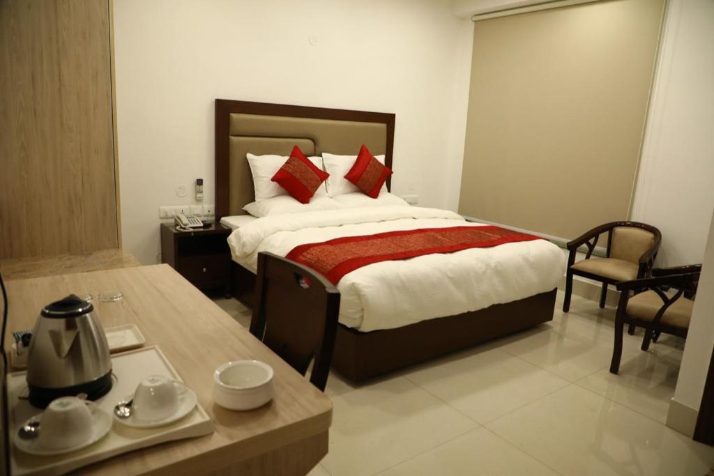 Двухместный (Стандартный двухместный номер с 1 кроватью) отеля Lemon Green Inn, Нью-Дели