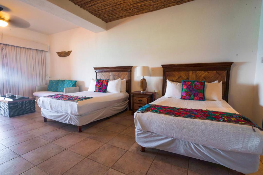 Двухместный (Двухместный номер с 1 кроватью и видом на океан) отеля Casa de los Suenos, Исла-Мухерес