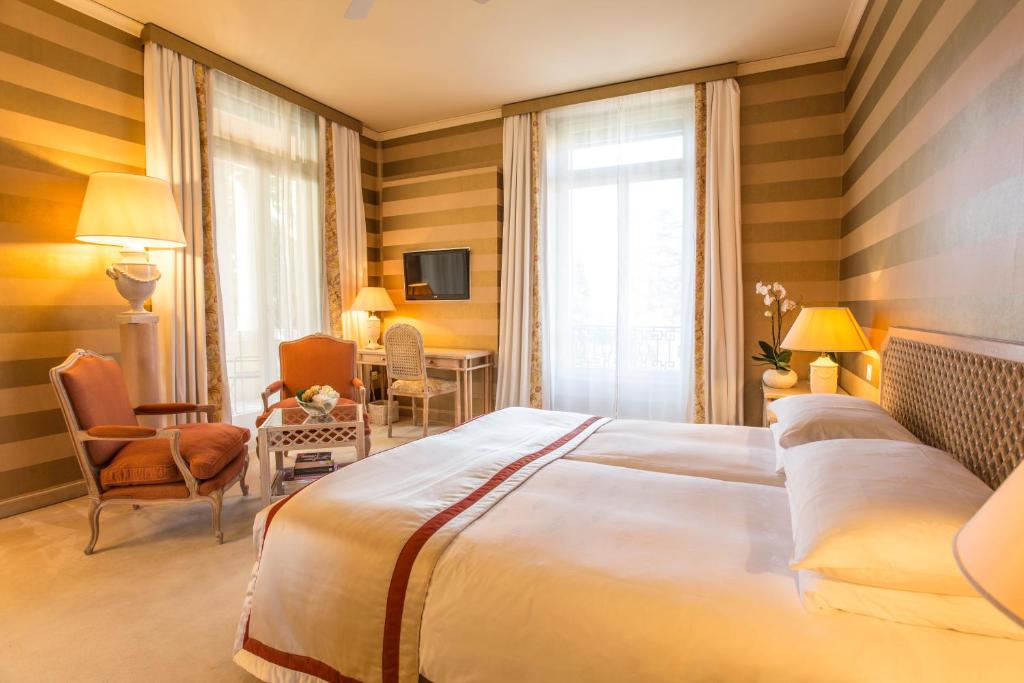 Двухместный (Двухместный номер с 1 кроватью или 2 отдельными кроватями) отеля Grand Hotel Villa Castagnola, Лугано