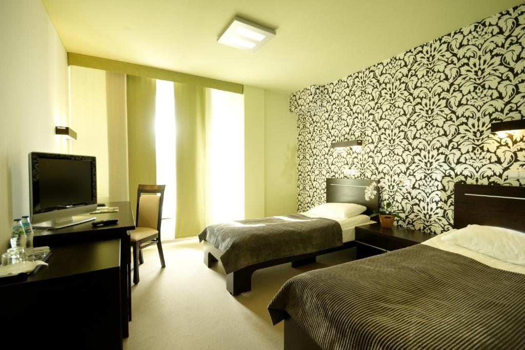 Двухместный (Двухместный номер с 1 кроватью или 2 отдельными кроватями) отеля Hotton Hotel, Гдыня